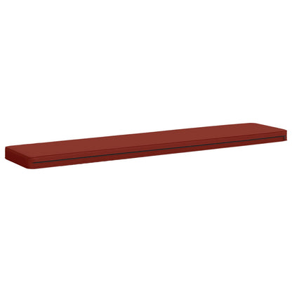1-Piece Bench Cushion VUGHT 100% Polyester Red 150 x 30 x 5 cm