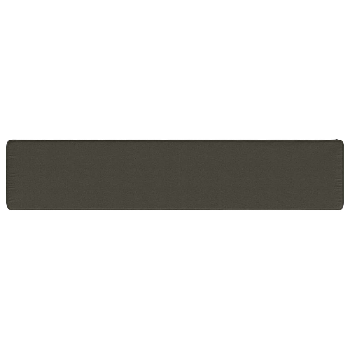 1-Piece Bench Cushion VUGHT 100% Polyester Anthracite