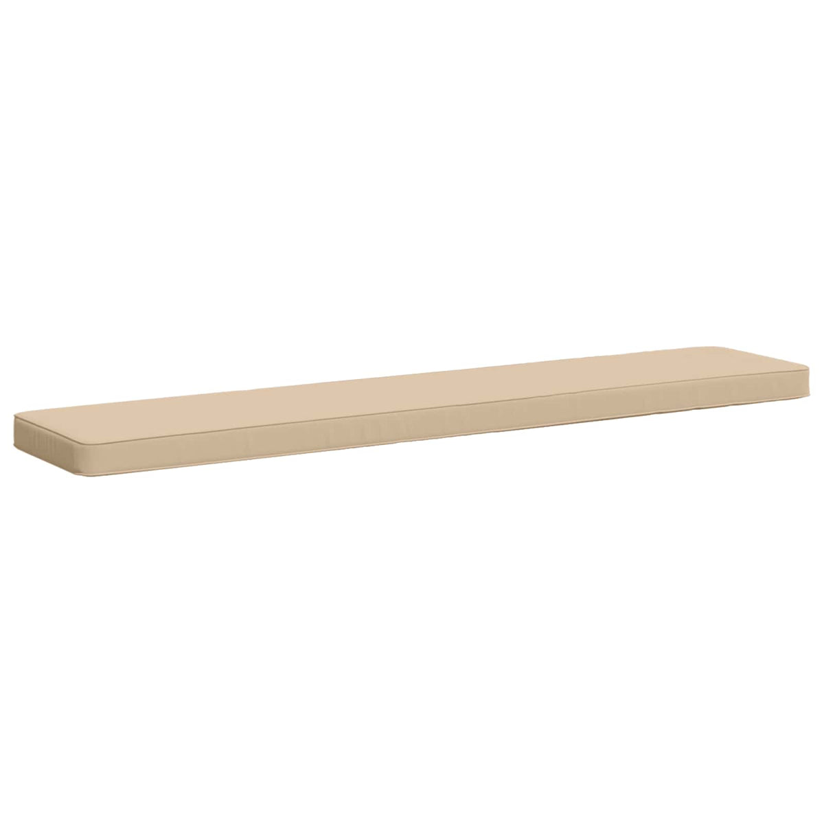 2-Piece Bench Cushions VUGHT 2 pcs 100% Polyester Cream