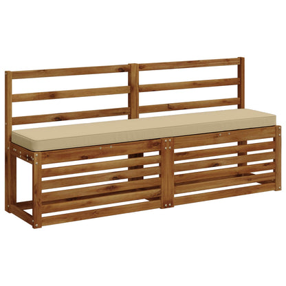 1-Piece Bench Cushion VUGHT 100% Polyester Beige