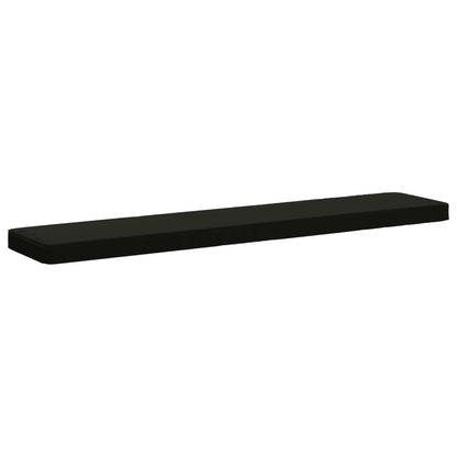 2-Piece Bench Cushions VUGHT 2 pcs 100% Polyester Black