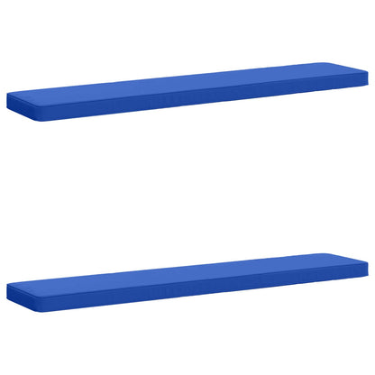 2-Piece Bench Cushions VUGHT 2 pcs 100% Polyester Royal Blue