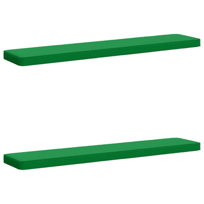 2-Piece Bench Cushions VUGHT 2 pcs 100% Polyester Green