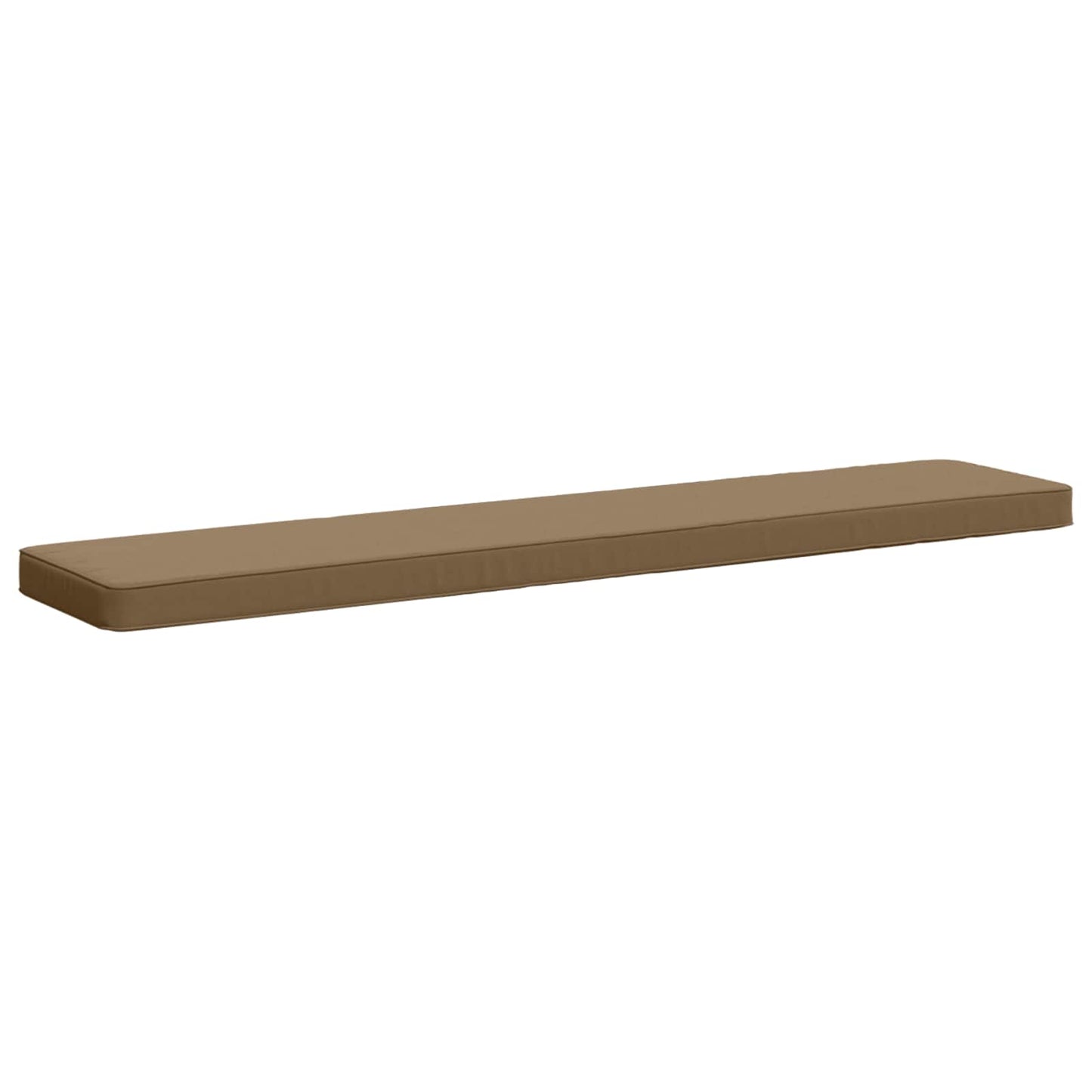 2-Piece Bench Cushions VUGHT 2 pcs 100% Polyester Taupe