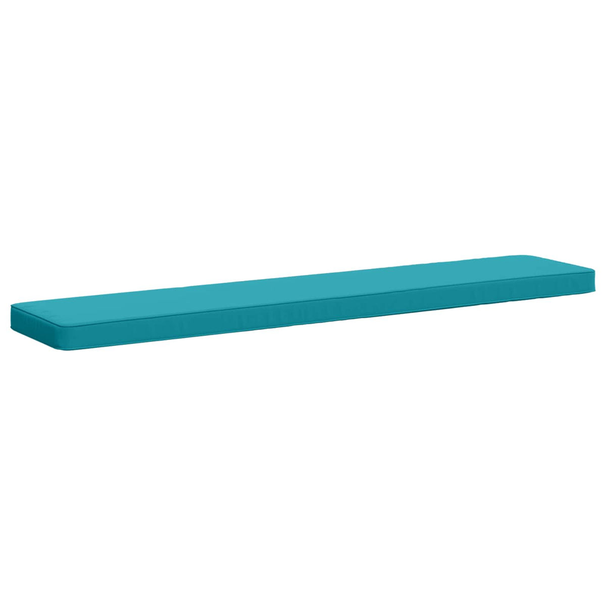 1-Piece Bench Cushion VUGHT 100% Polyester Turquoise