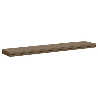 2-Piece Bench Cushions VUGHT 2 pcs 100% Polyester Taupe