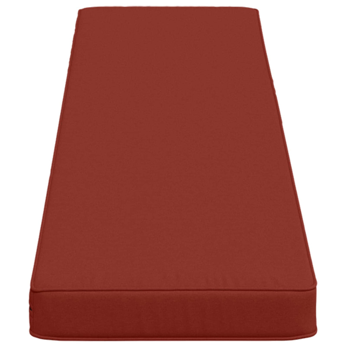 1-Piece Bench Cushion VUGHT 100% Polyester Red 160 x 30 x 5 cm