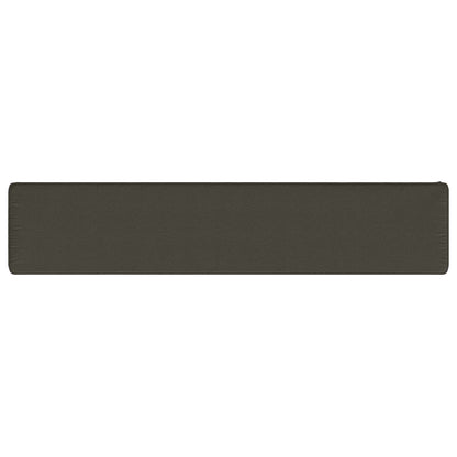 1-Piece Bench Cushion VUGHT 100% Polyester Anthracite