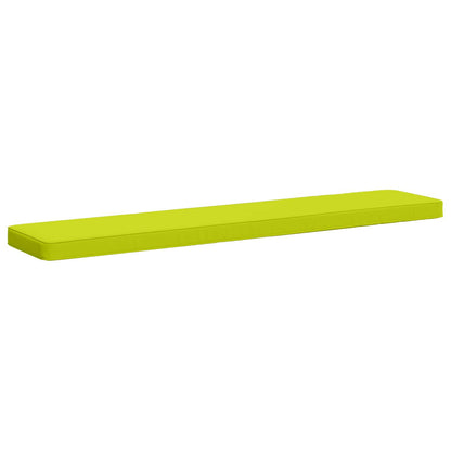 2-Piece Bench Cushions VUGHT 2 pcs 100% Polyester Bright Green