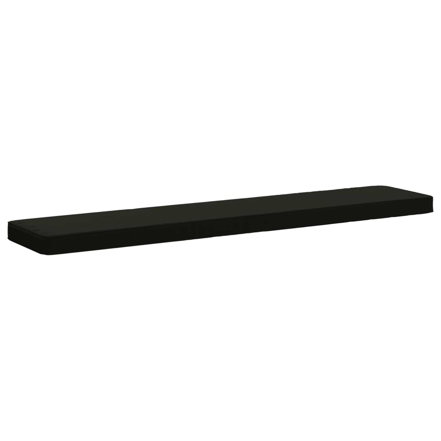 1-Piece Bench Cushion VUGHT 100% Polyester Black