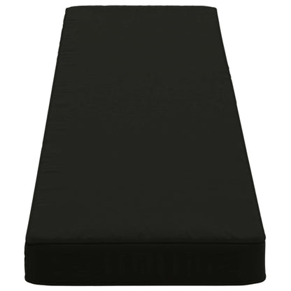 2-Piece Bench Cushions VUGHT 2 pcs 100% Polyester Black