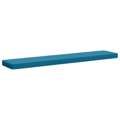 1-Piece Bench Cushion VUGHT 100% Polyester Light Blue