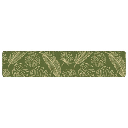 1-Piece Bench Cushion VUGHT 100% Polyester Leaf Design
