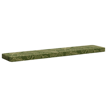 2-Piece Bench Cushions VUGHT 2 pcs 100% Polyester Leaf Design