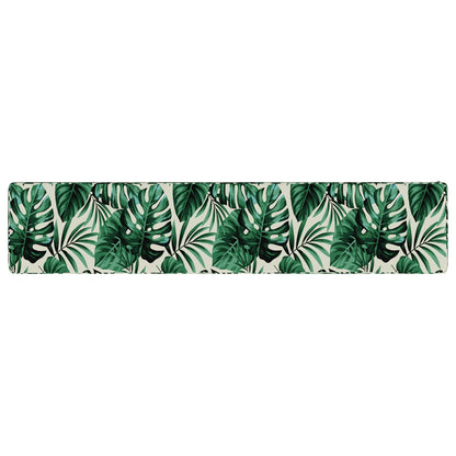 2-Piece Bench Cushions VUGHT 2 pcs 100% Polyester Leaf Pattern