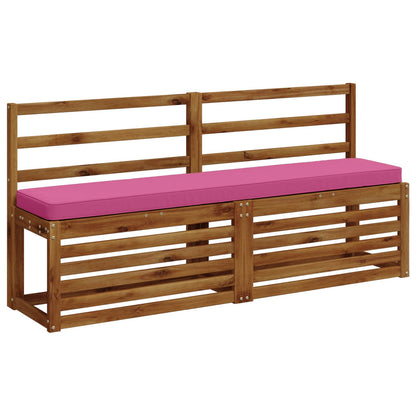 1-Piece Bench Cushion VUGHT 100% Polyester Pink 160 x 30 x 5 cm