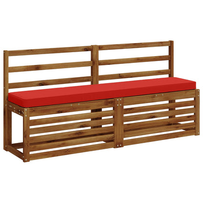 1-Piece Bench Cushion VUGHT 100% Polyester Red 160 x 30 x 5 cm