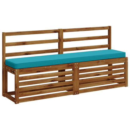 1-Piece Bench Cushion VUGHT 100% Polyester Turquoise