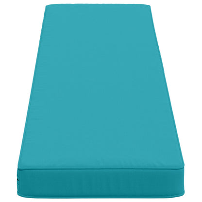 2-Piece Bench Cushions VUGHT 2 pcs 100% Polyester Turquoise