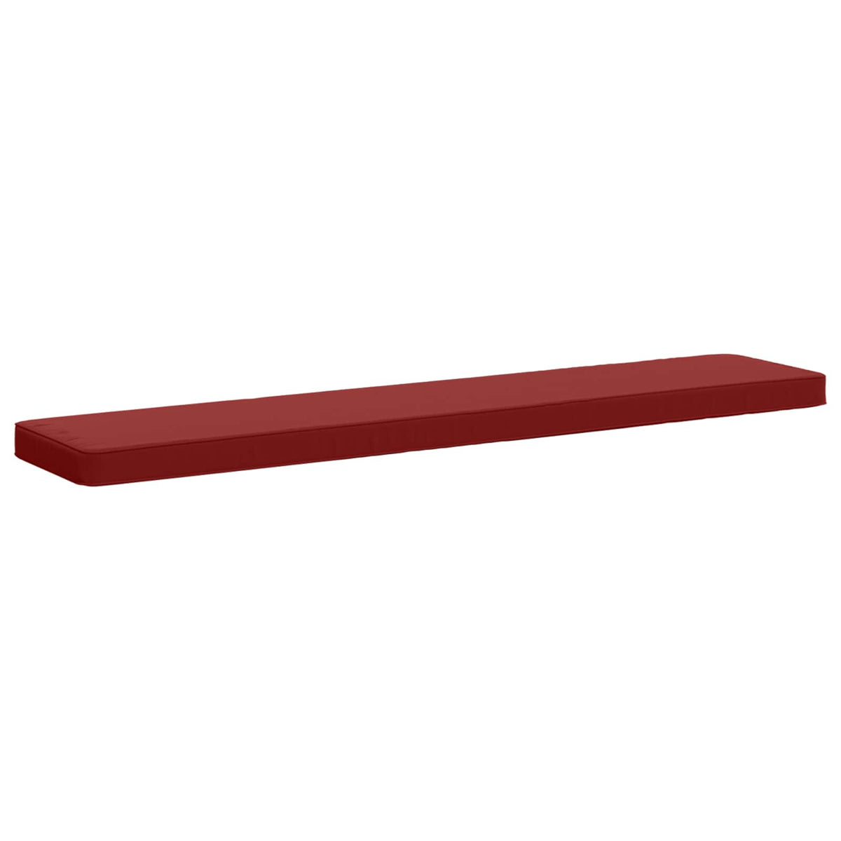 2-Piece Bench Cushions VUGHT 2 pcs 100% Polyester Wine Red