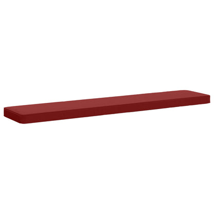 2-Piece Bench Cushions VUGHT 2 pcs 100% Polyester Wine Red