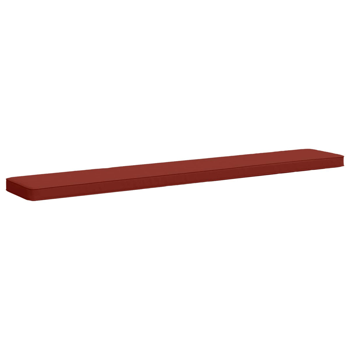 1-Piece Bench Cushion VUGHT 100% Polyester Red 170 x 30 x 5 cm