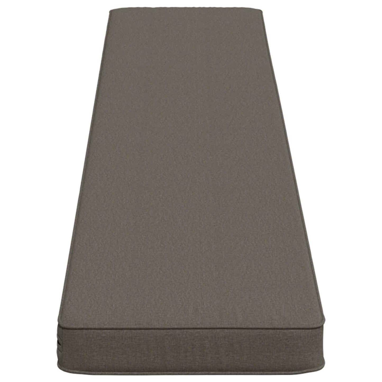 1-Piece Bench Cushion VUGHT 100% Polyester Grey 170 x 30 x 5 cm