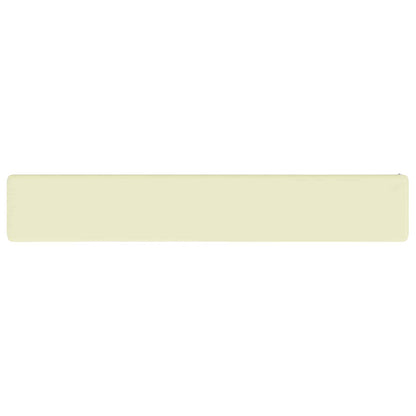 2-Piece Bench Cushions VUGHT 2 pcs 100% Polyester Cream