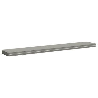 1-Piece Bench Cushion VUGHT 100% Polyester Grey 170 x 30 x 5 cm