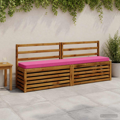 2-Piece Bench Cushions VUGHT 2 pcs 100% Polyester Pink