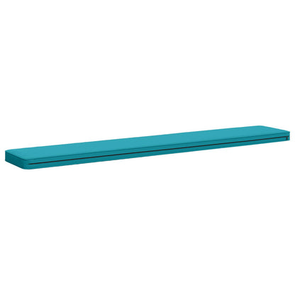 1-Piece Bench Cushion VUGHT 100% Polyester Turquoise