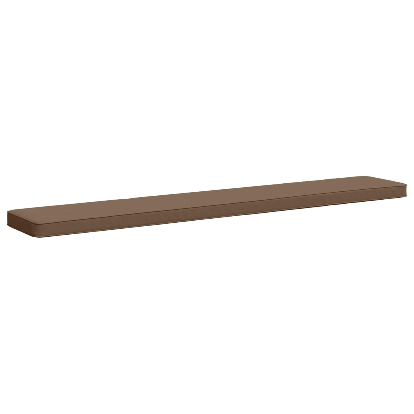 2-Piece Bench Cushions VUGHT 2 pcs 100% Polyester Taupe