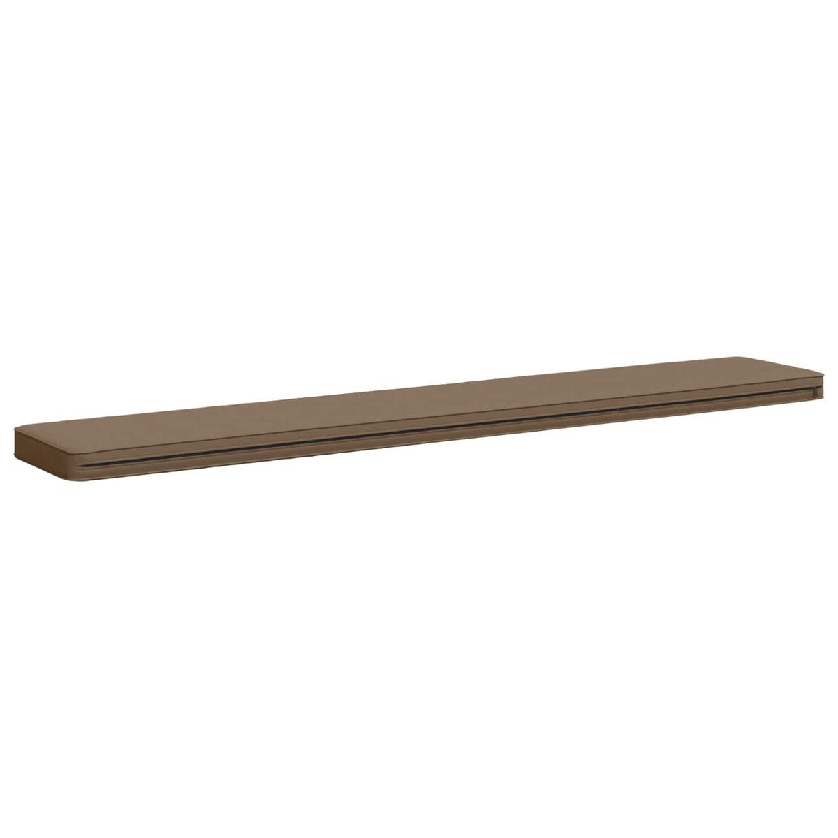 2-Piece Bench Cushions VUGHT 2 pcs 100% Polyester Taupe