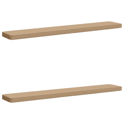 2-Piece Bench Cushions VUGHT 2 pcs 100% Polyester Sand