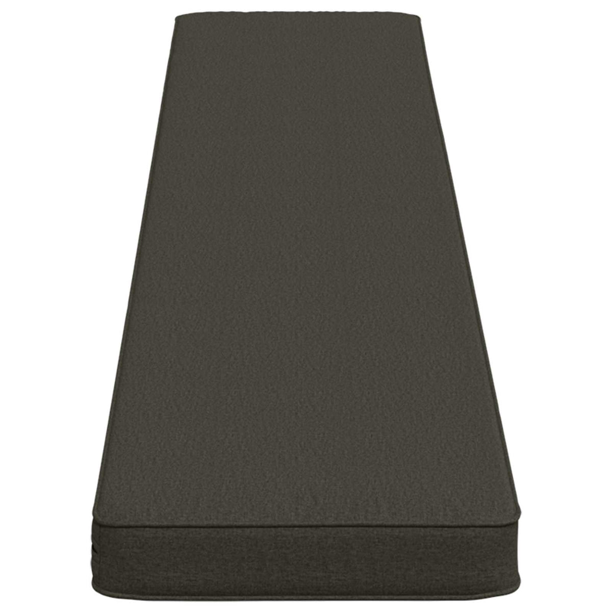 1-Piece Bench Cushion VUGHT 100% Polyester Anthracite