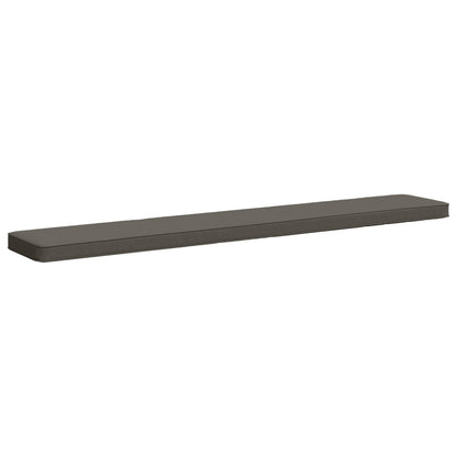 1-Piece Bench Cushion VUGHT 100% Polyester Grey 180 x 30 x 5 cm