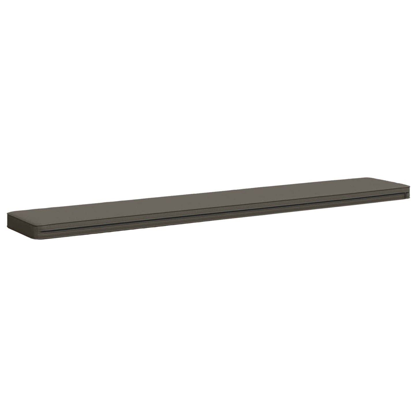 1-Piece Bench Cushion VUGHT 100% Polyester Grey 180 x 30 x 5 cm
