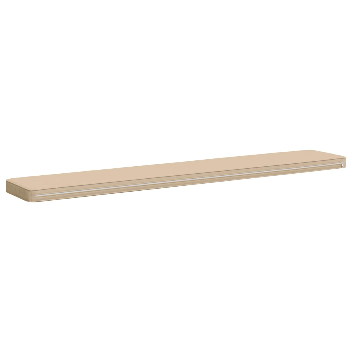 1-Piece Bench Cushion VUGHT 100% Polyester Cream