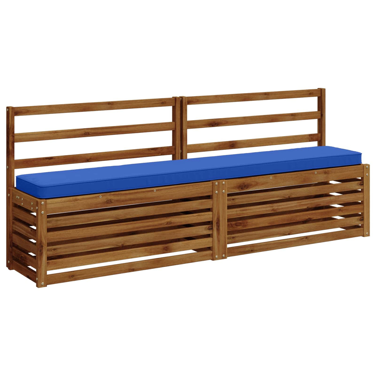 1-Piece Bench Cushion VUGHT 100% Polyester Royal Blue
