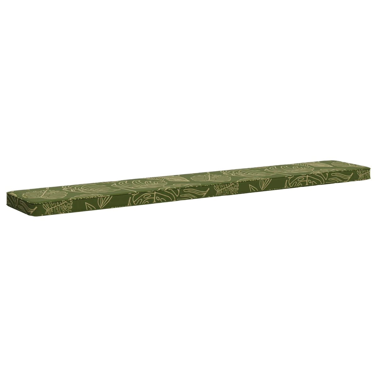 2-Piece Bench Cushions VUGHT 2 pcs 100% Polyester Leaf Design