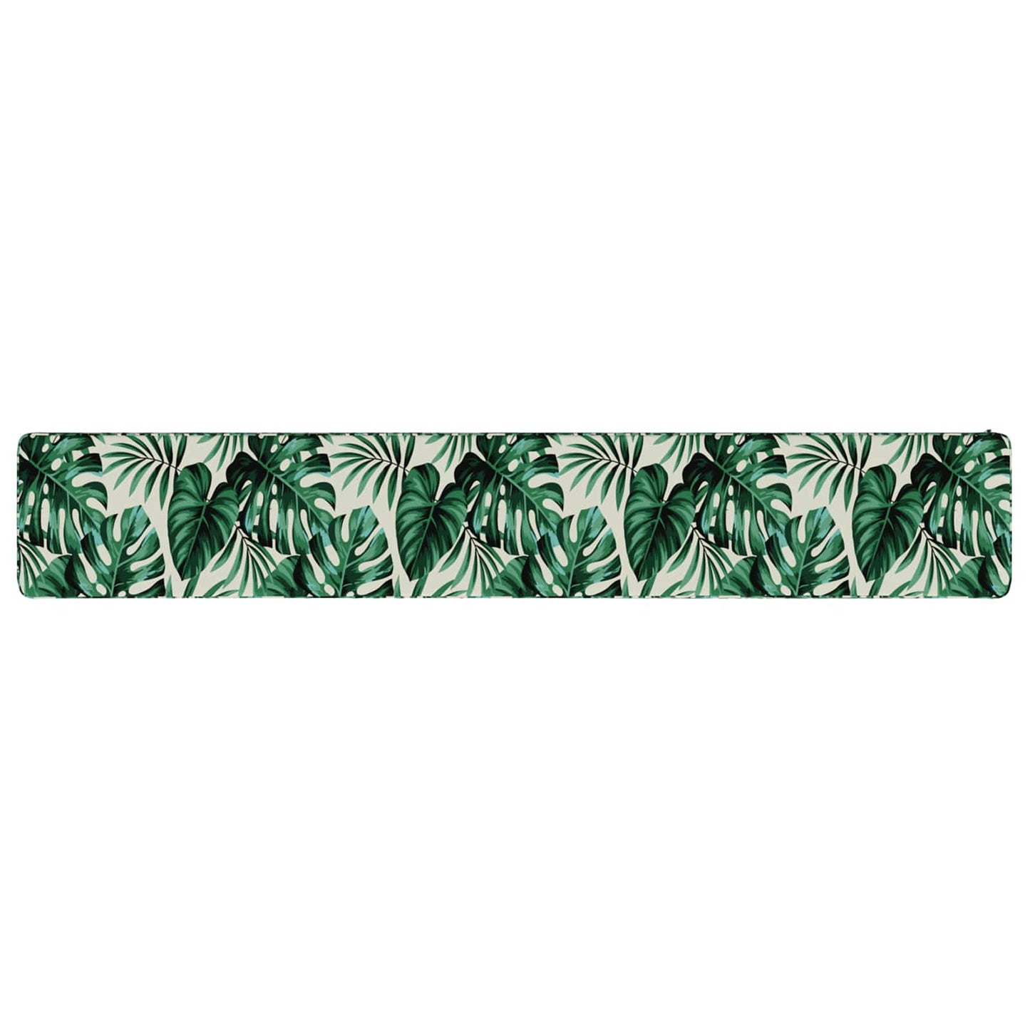 1-Piece Bench Cushion VUGHT 100% Polyester Leaf Pattern