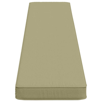 2-Piece Bench Cushions VUGHT 2 pcs 100% Polyester Light Green