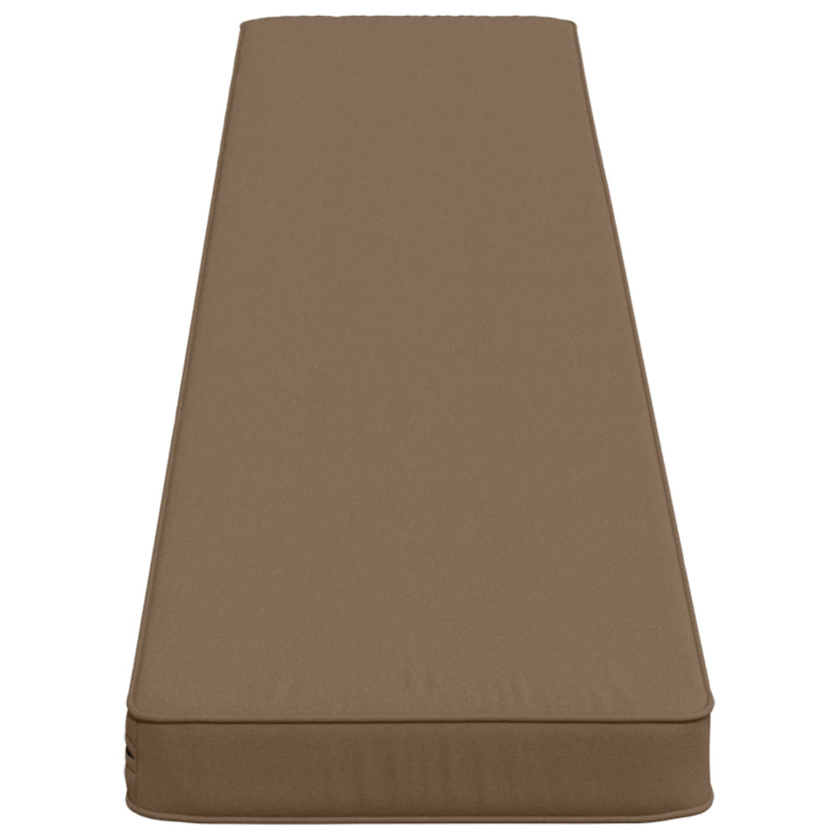 1-Piece Bench Cushion VUGHT 100% Polyester Taupe