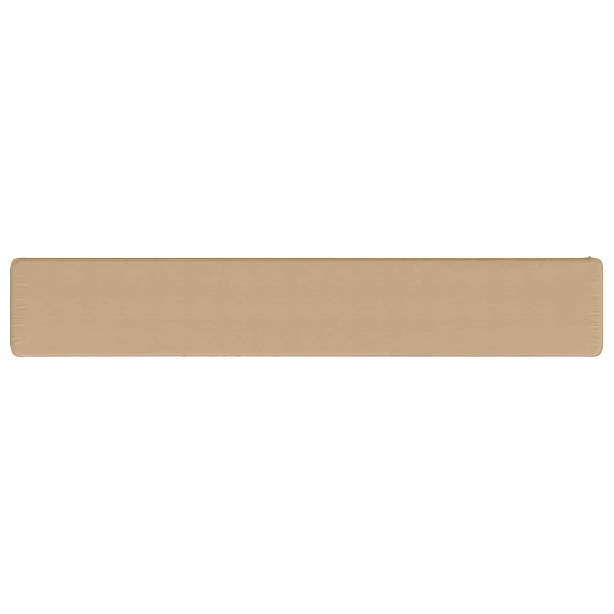 1-Piece Bench Cushion VUGHT 100% Polyester Sand 200 x 30 x 5 cm