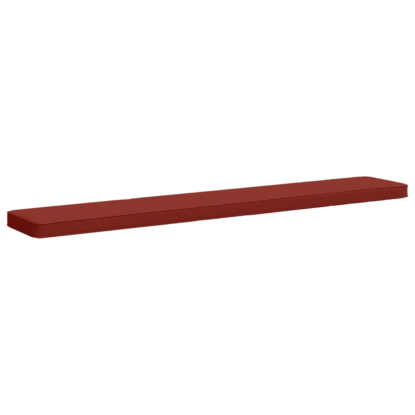 1-Piece Bench Cushion VUGHT 100% Polyester Red 200 x 30 x 5 cm