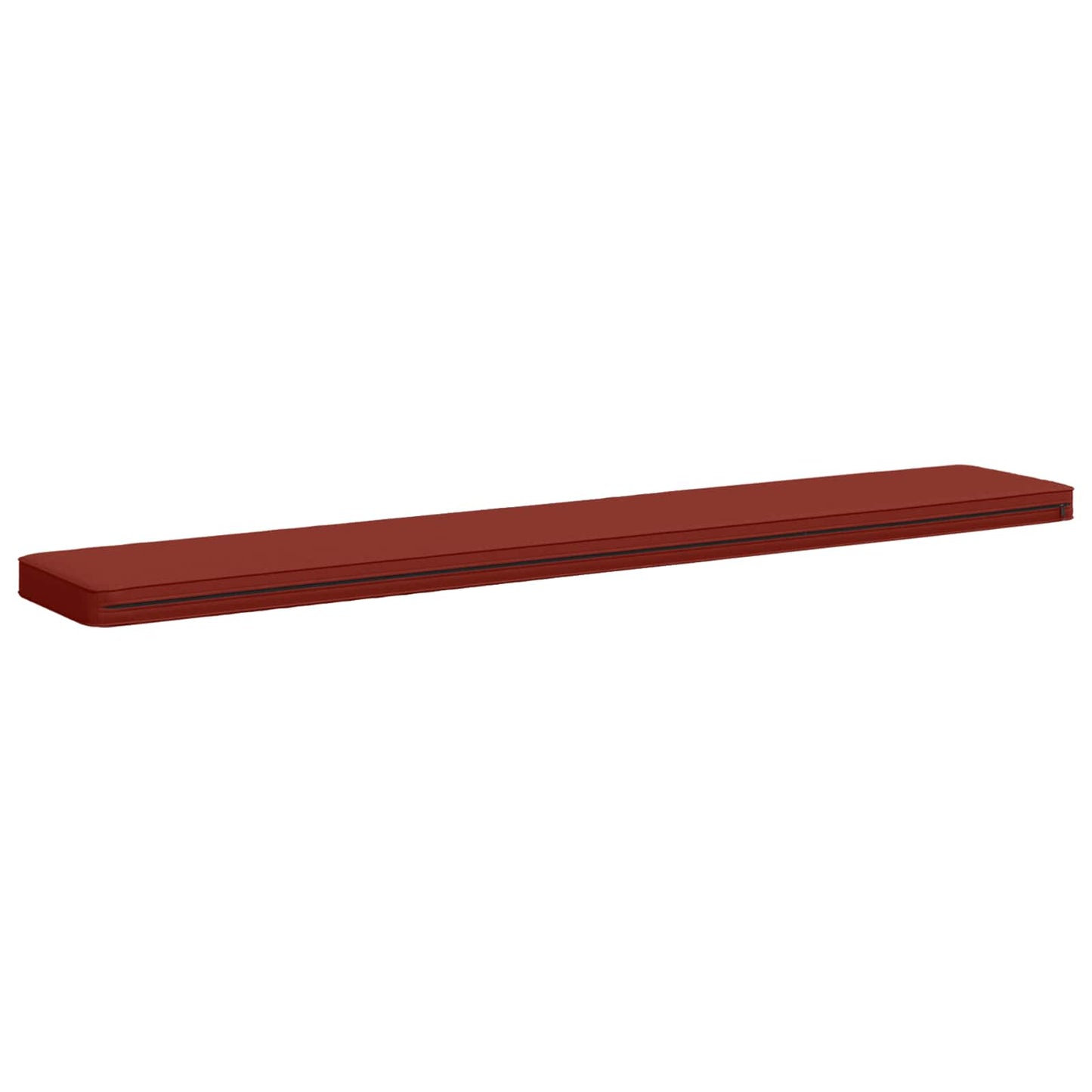 1-Piece Bench Cushion VUGHT 100% Polyester Red 200 x 30 x 5 cm