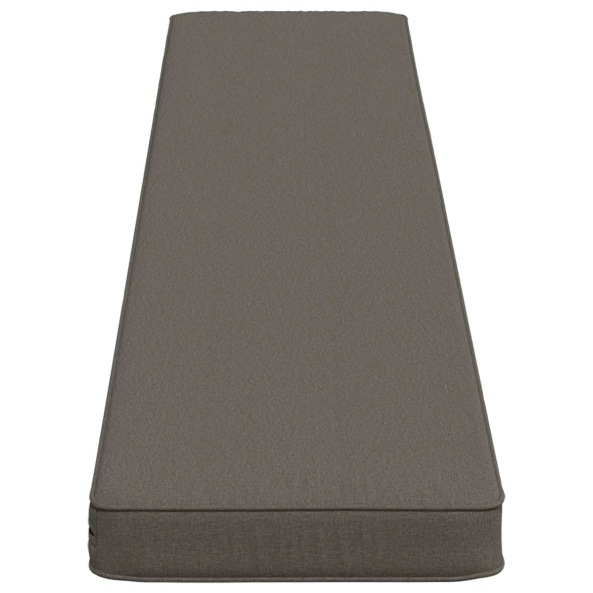 2-Piece Bench Cushions VUGHT 2 pcs 100% Polyester Grey