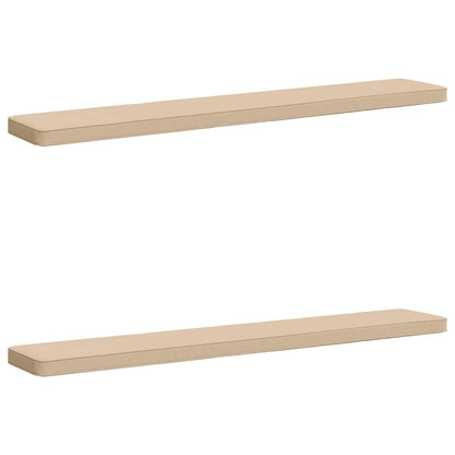 2-Piece Bench Cushions VUGHT 2 pcs 100% Polyester Cream