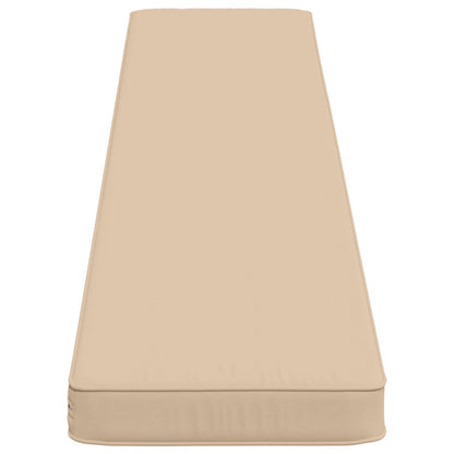 2-Piece Bench Cushions VUGHT 2 pcs 100% Polyester Cream