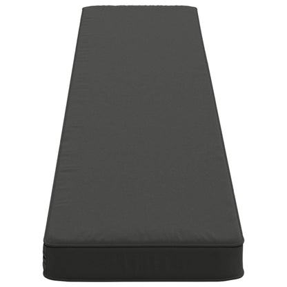 1-Piece Bench Cushion VUGHT 100% Polyester Anthracite
